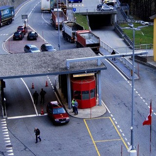 Il posto di confine di Gondo, Svizzera