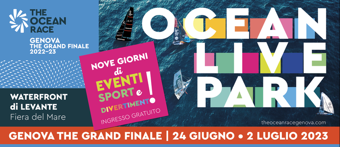 Genova in festa con l’Ocean Race: una “ondata” di eventi gratuiti per il pubblico dal 24 giugno al 2 luglio 2023