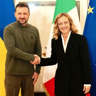 Meloni ribadisce a Zelensky sostegno italiano per una pace giusta